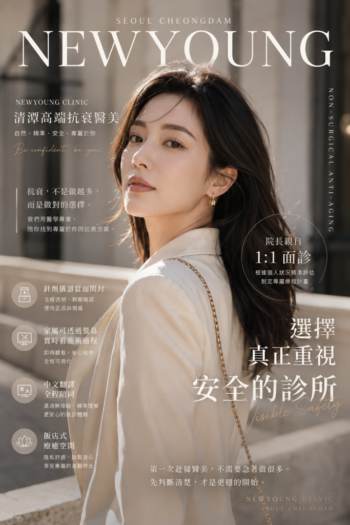 韓國抗衰醫美不是越貴越好：如何判斷療程是否適合自己